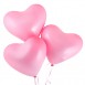 Воздушные шарики нежно-розовые сердца
